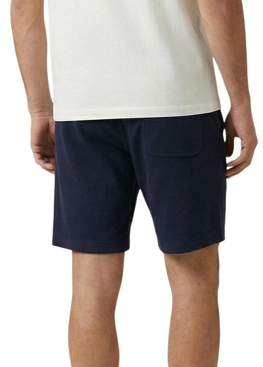 Bermuda Uomo Tommy Hilfiger Jeans Blu in Cotone Organico con Lacci