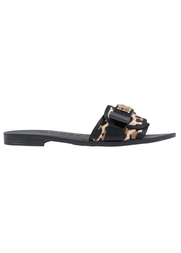 Ciabatte Donna Guess Cammello con Stampa