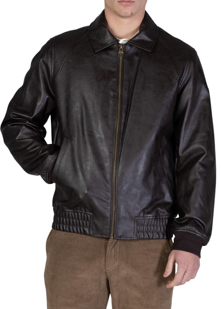 Giacca Uomo Guess Marrone con Zip