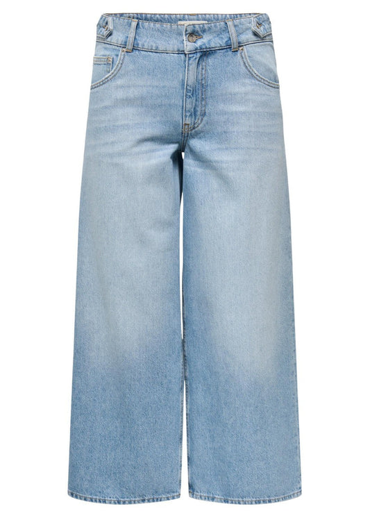 Jeans Donna Only Azzurri Wide Leg in Cotone