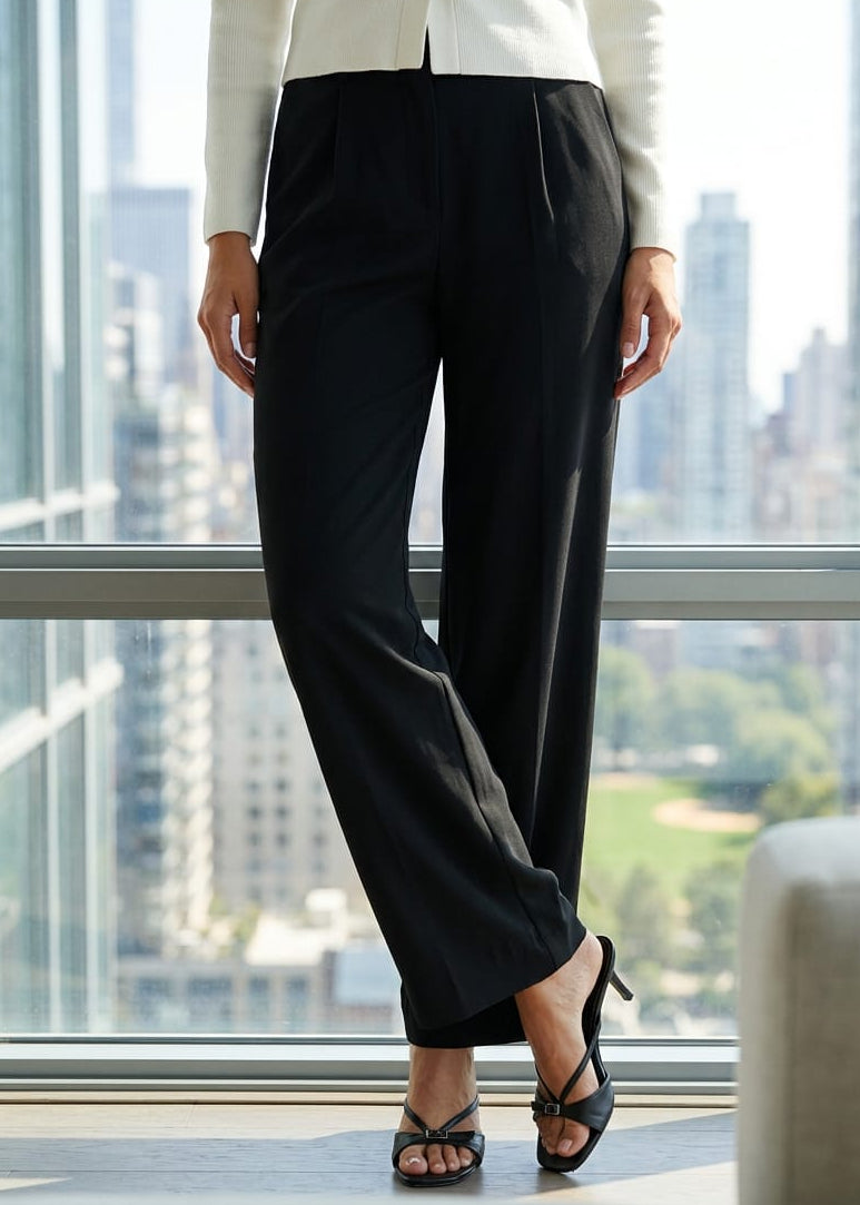Pantaloni Donna Vero Moda Beige in Poliestere