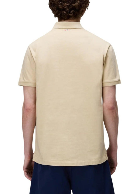 Polo Uomo Napapijri Gialla in Cotone