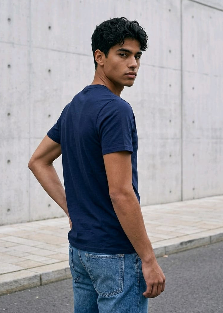 T-shirt Uomo Calvin Klein Jeans Blu Essential