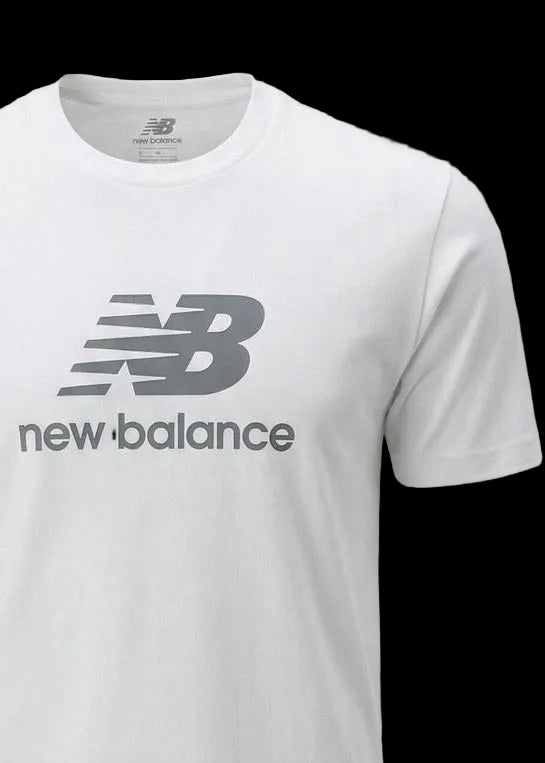T-shirt Uomo New Balance Bianca con Stampa