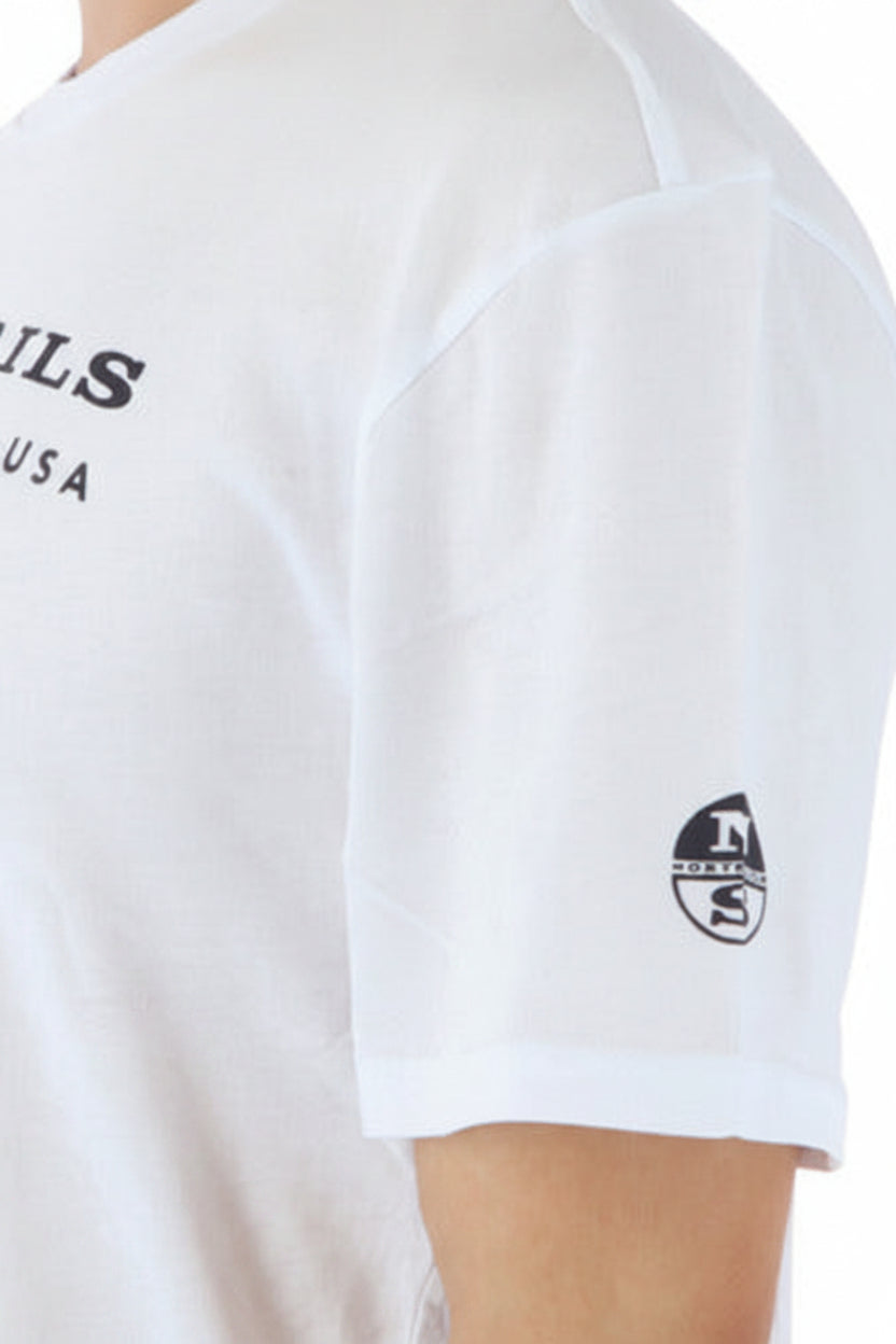 T-shirt Uomo North Sails Bianca Essential
