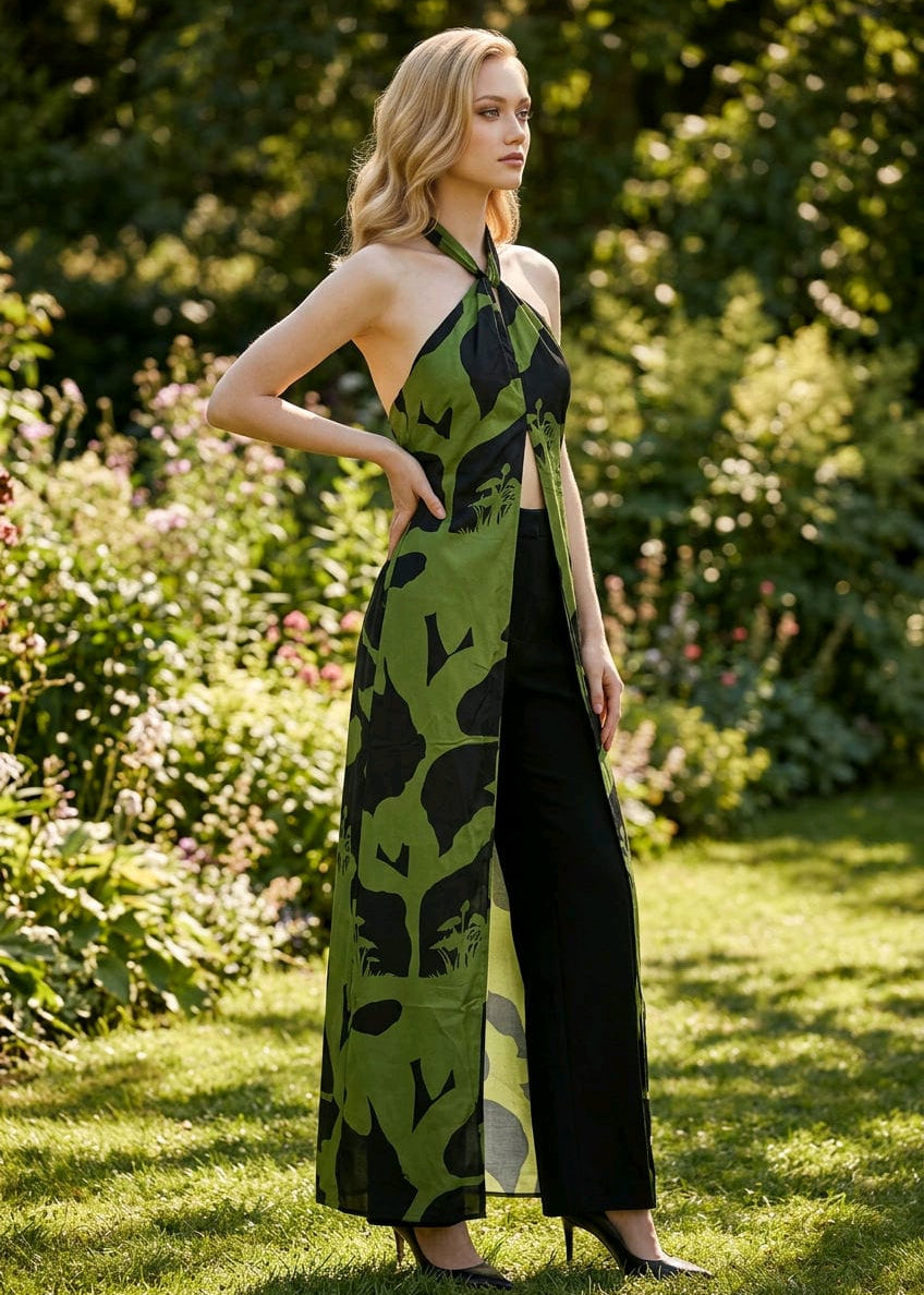 Abito Donna Replay Floreale Scollo V Spalline