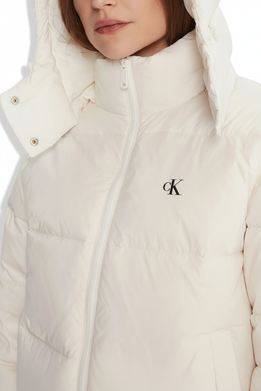 Giubbotto Donna Calvin Klein Jeans Bianco
