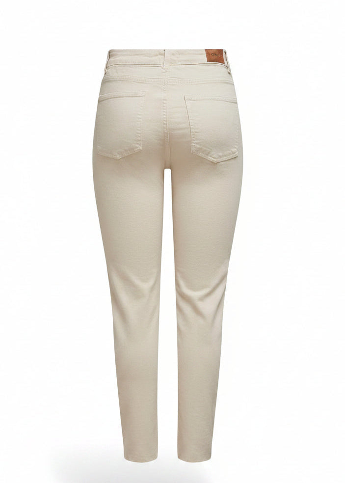 Jeans Donna Only Beige
