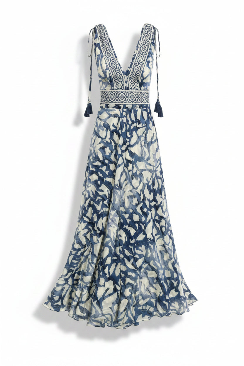 Abito Donna Ayfee con Spalline Scollo a V