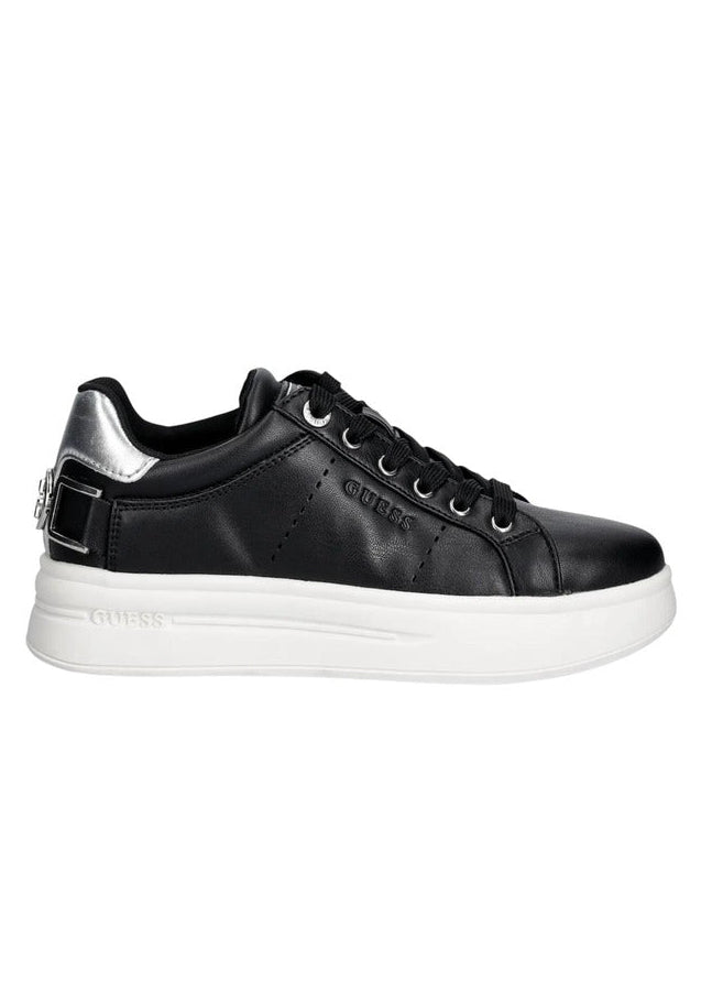 Sneakers Donna Guess Bianche e Nere con Lacci