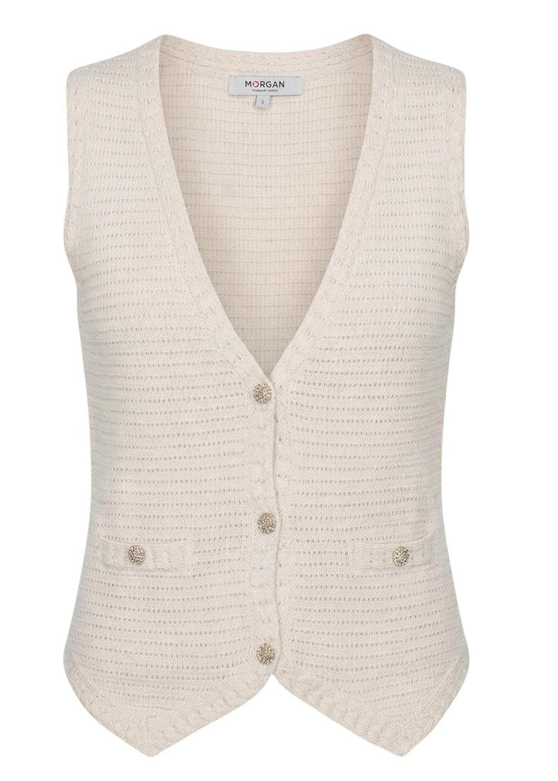 Gilet Donna Morgan De Toi Beige