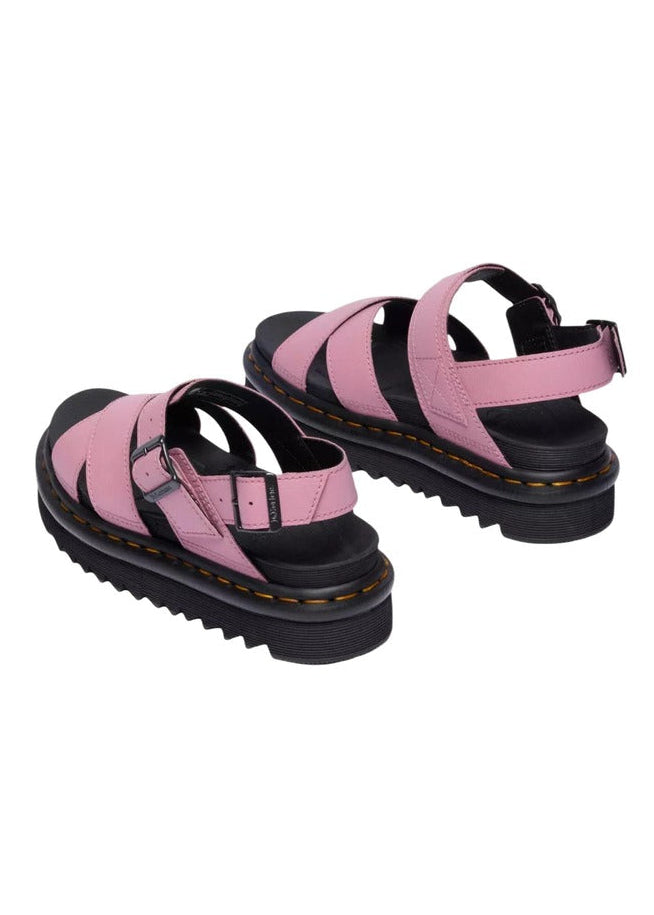 Sandali Donna Dr. Martens Voss II Rosa Pelle