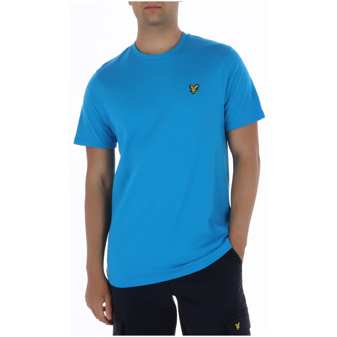 T-shirt Uomo Lyle & Scott Rosa con Stampa