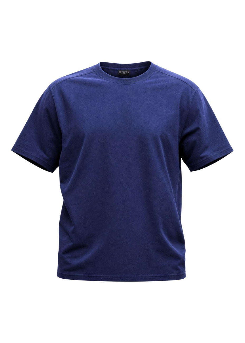 T-Shirt Uomo Hydra Clothing Blu Manica Corta