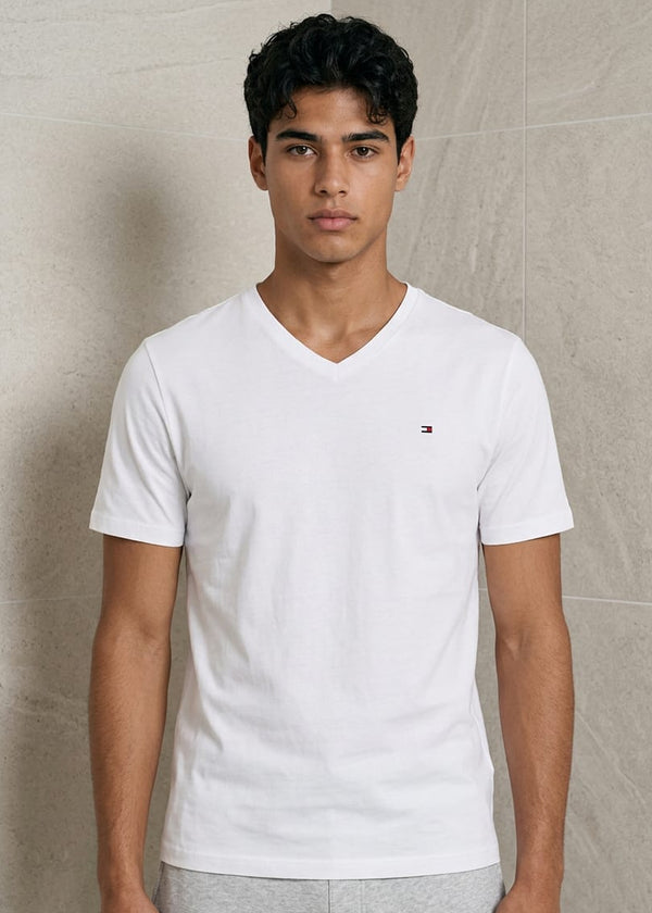 3 T-Shirt Intimo Uomo Tommy Hilfiger in Cotone
