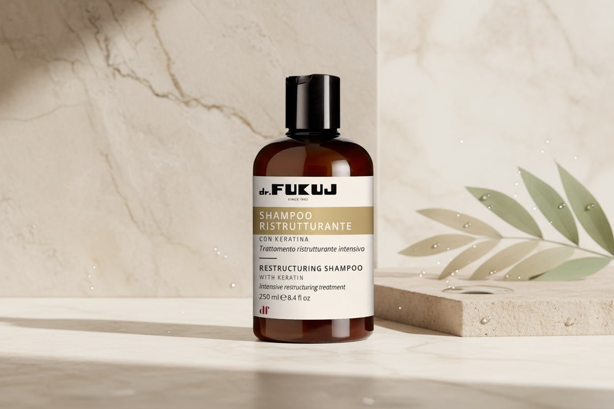 Shampoo Ristrutturante alla Cheratina – Riparazione & Forza