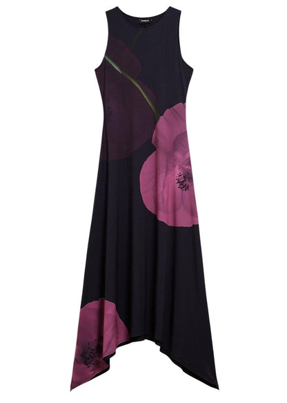 Abito Donna Desigual Nero Floreale