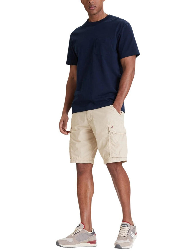 Bermuda Uomo Napapijri Beige in Cotone