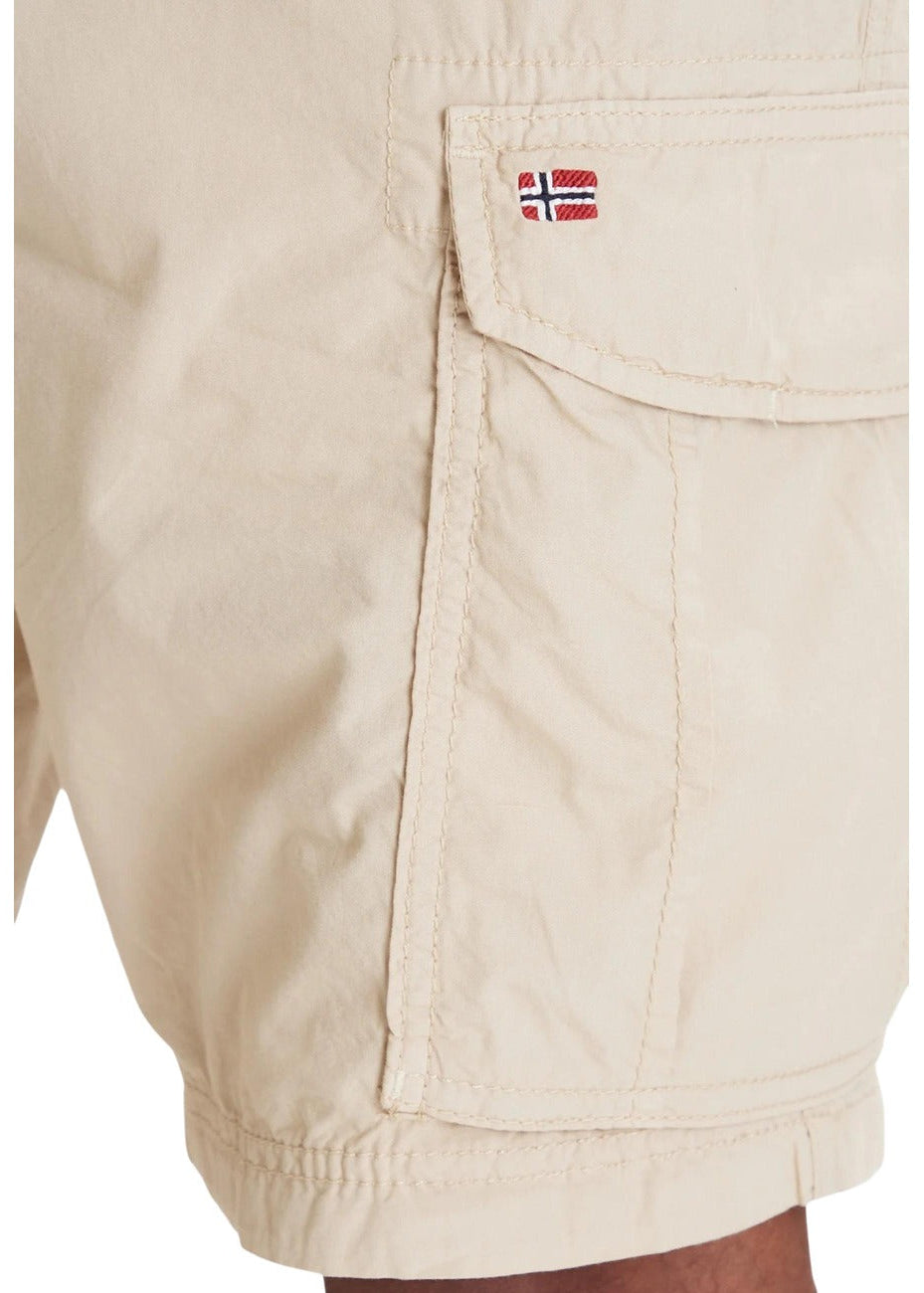 Bermuda Uomo Napapijri Beige in Cotone