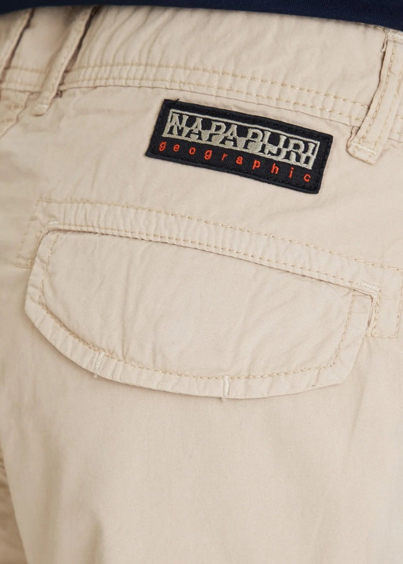 Bermuda Uomo Napapijri Beige in Cotone