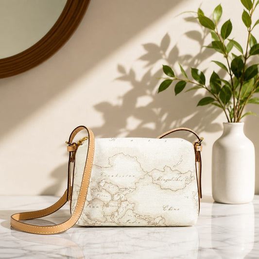 Borsa Donna Alviero Martini Prima Classe Bianca in Pelle