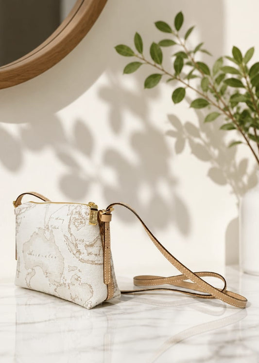 Borsa Donna Alviero Martini Prima Classe Bianca in Pelle
