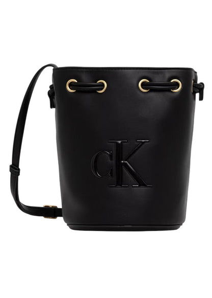 Borsa Donna Calvin Klein Bold CK Small Bucket Bag