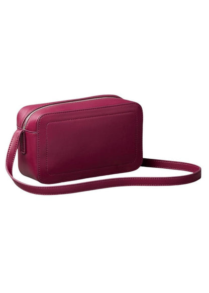Borsa Donna Calvin Klein Bordeaux a Mano con Cerniera