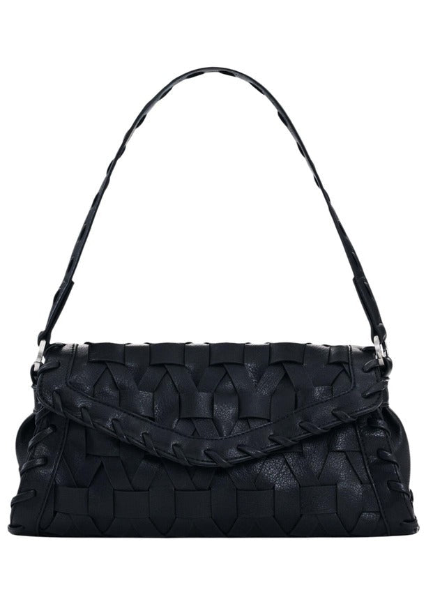 Borsa Donna Desigual Nera a Mano con Tracolla