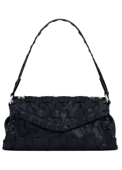 Borsa Donna Desigual Nera a Mano con Tracolla