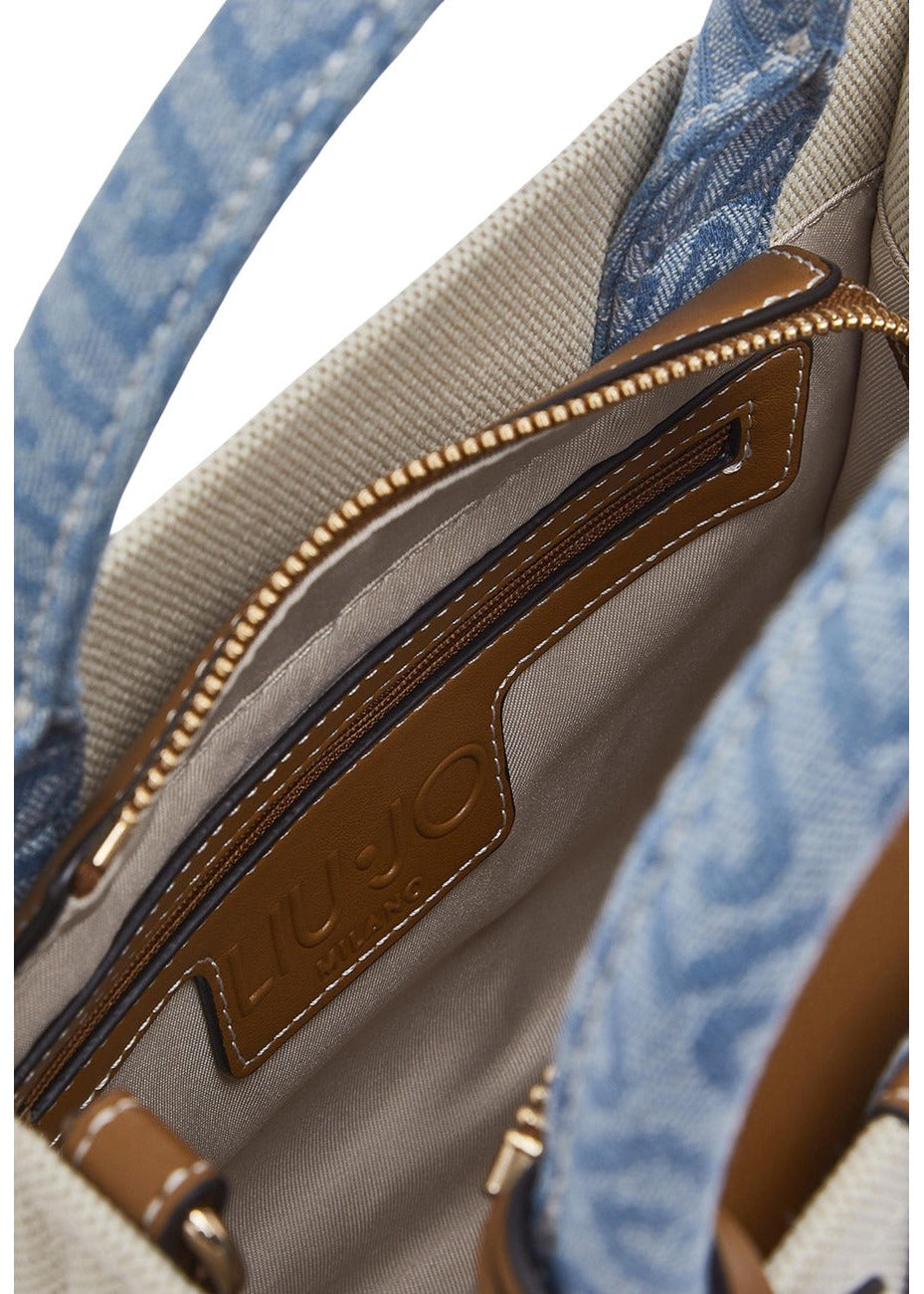 Borsa Donna Liu Jo Beige a Mano con Tracolla