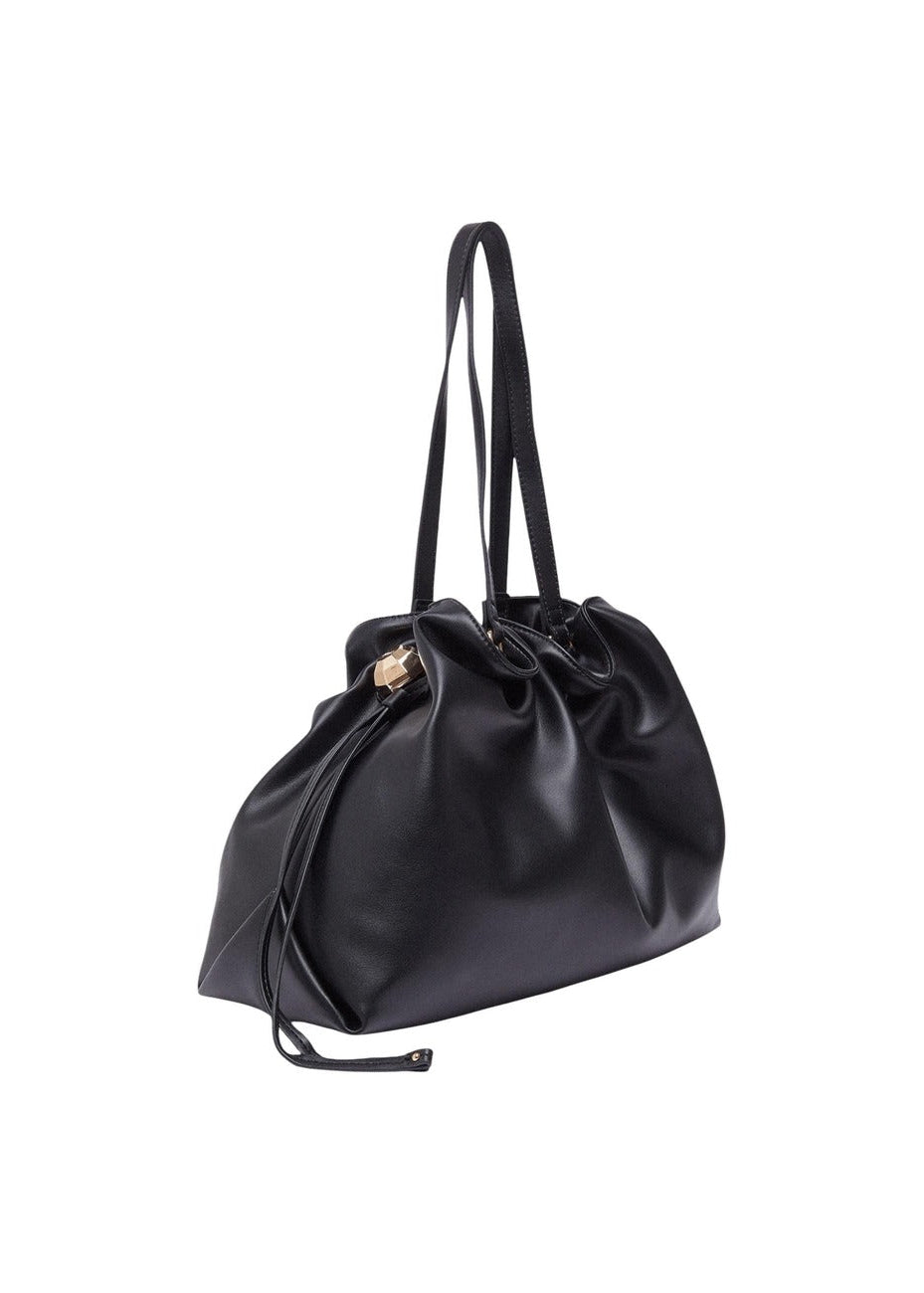 Borsa Donna Liu Jo Nera a Mano con Chiusura a Lacci