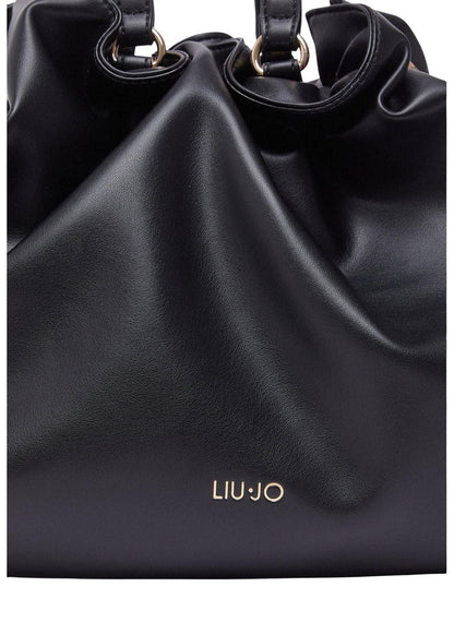 Borsa Donna Liu Jo Nera a Mano con Chiusura a Lacci