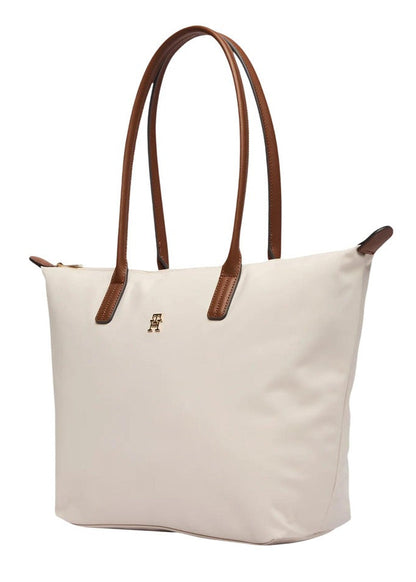 Borsa Donna Tommy Hilfiger Bianca Tote con Zip