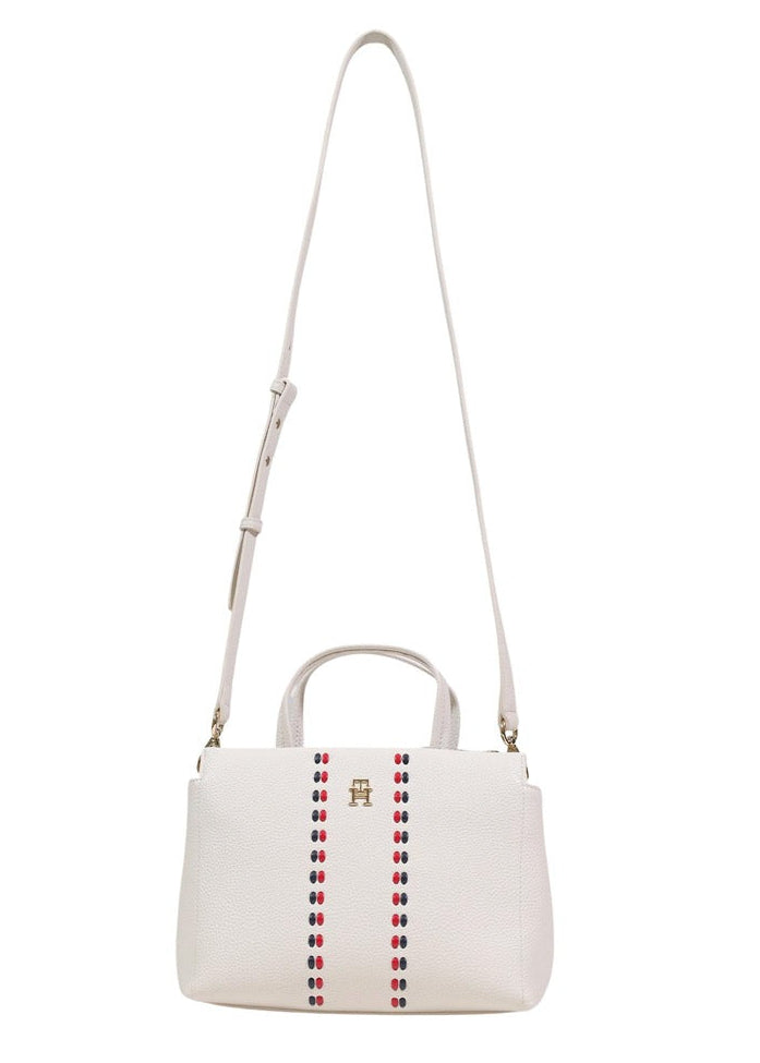 Borsa Donna Tommy Hilfiger Bianca a Mano