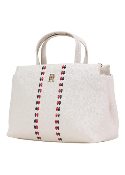 Borsa Donna Tommy Hilfiger Bianca a Mano