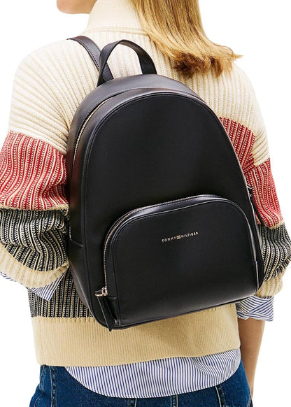 Zainetto Donna Tommy Hilfiger Nera con Logo