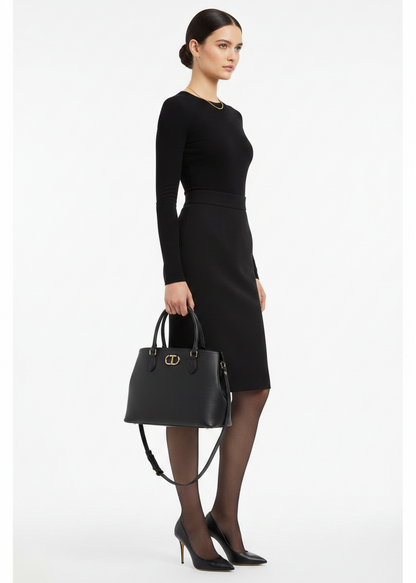 Borsa Donna Twinset Nera in Pelle