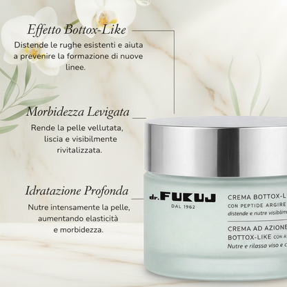 Crema Viso con Argireline® – Azione Distensiva Anti-Rughe