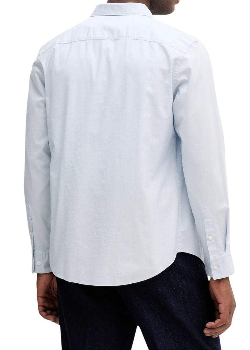 Camicia Uomo Calvin Klein Jeans Azzurra in Cotone