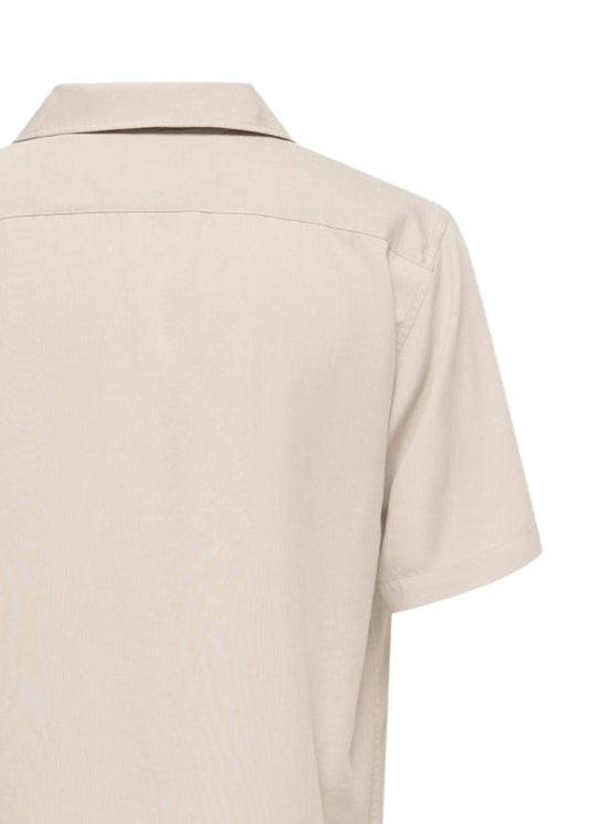 Camicia Uomo Only & Sons Beige Maniche Corte con Bottoni