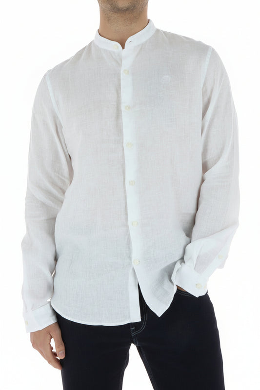 Camicia Uomo Timberland Bianca in Lino