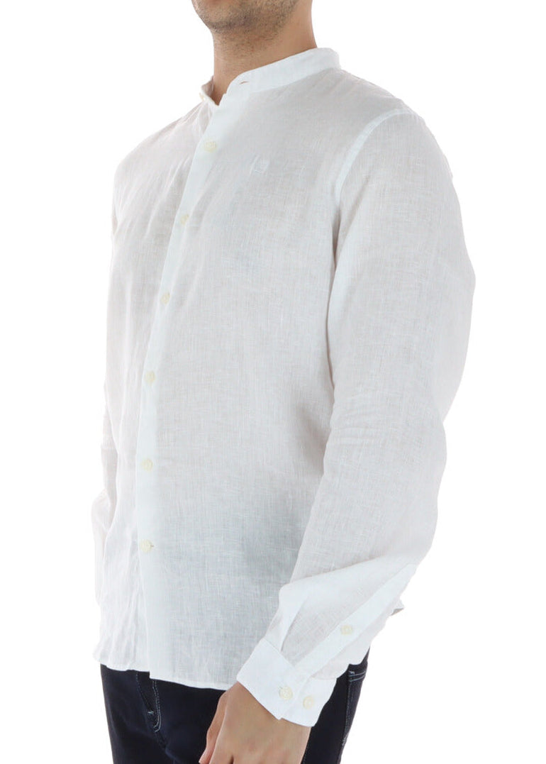 Camicia Uomo Timberland Bianca in Lino