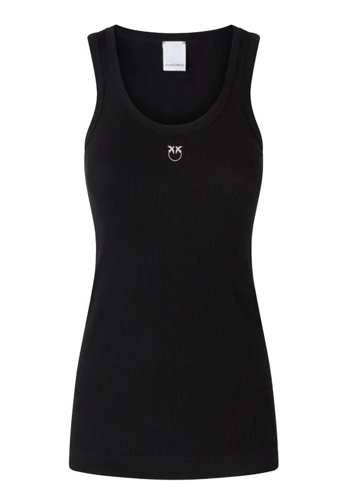 Canotta Donna Pinko Nera Essential