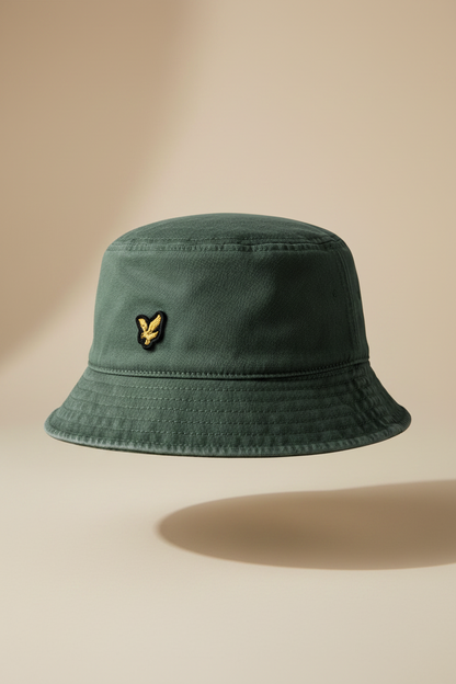 Cappello Uomo Lyle & Scott Verde in Cotone
