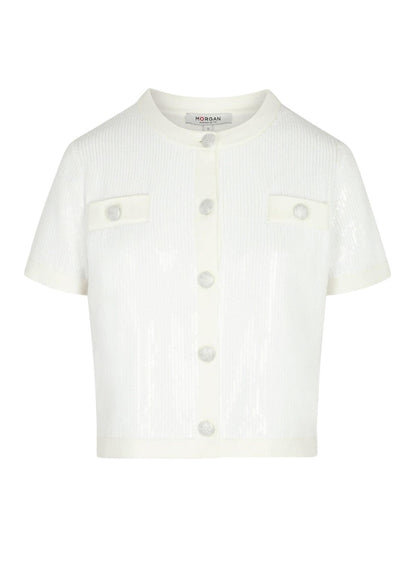 Cardigan Donna Morgan De Toi Bianco | Velvora