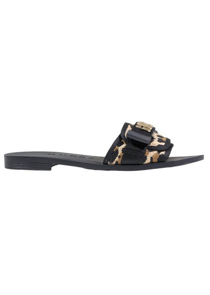 Ciabatte Donna Guess Cammello con Stampa