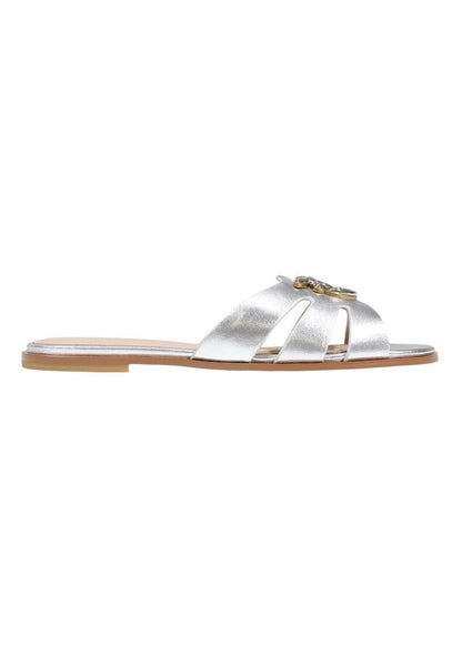 Ciabatte Donna Pinko Argento in Pelle
