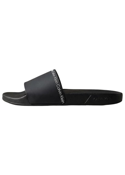 Ciabatte Uomo Calvin Klein Nere Punta Aperta