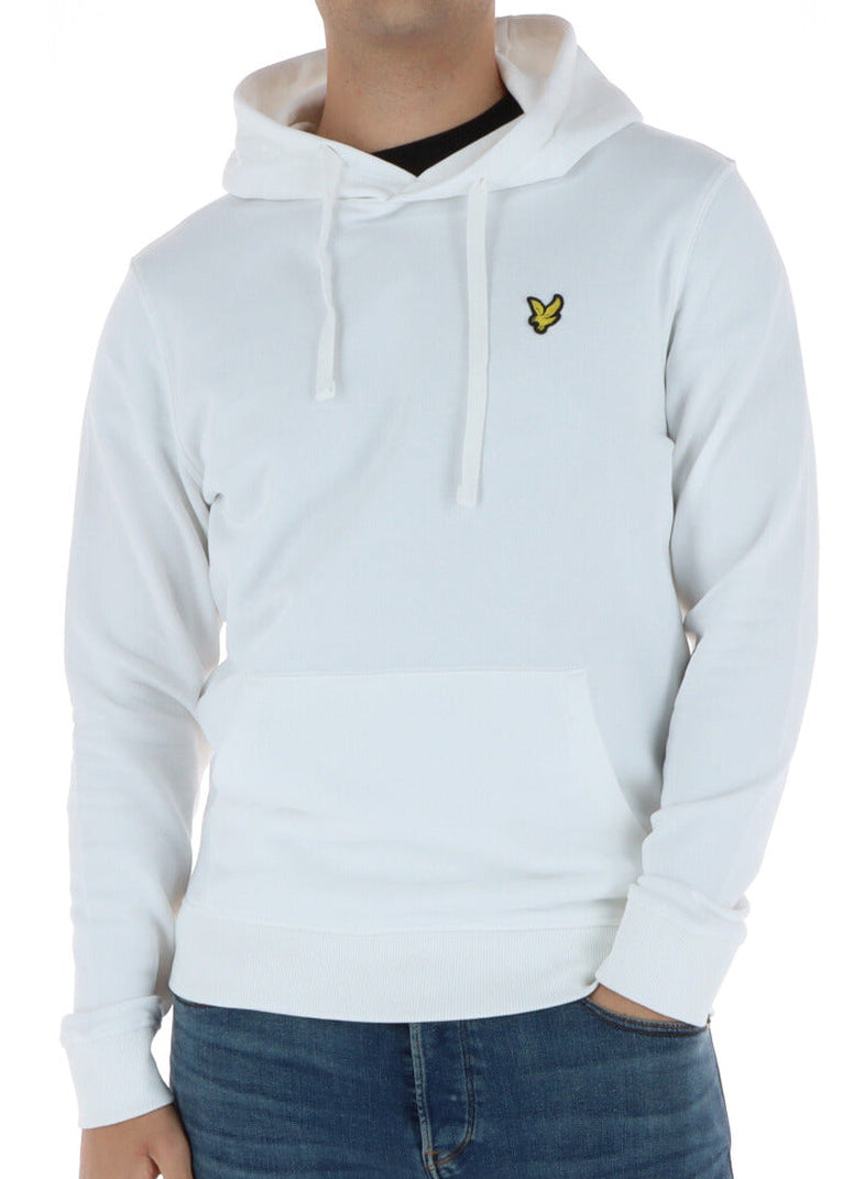 Felpa Uomo Lyle & Scott Blu con Cappuccio e Tasche